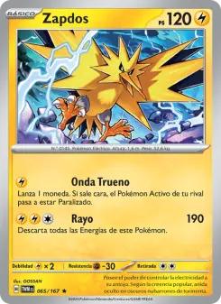 Zapdos, Mascarada Crepuscular 065