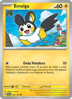 Emolga, Mascarada Crepuscular 069