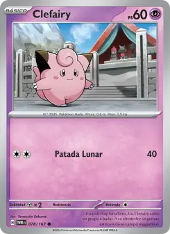 Clefairy, Mascarada Crepuscular 078