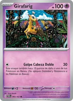Girafarig, Mascarada Crepuscular 083