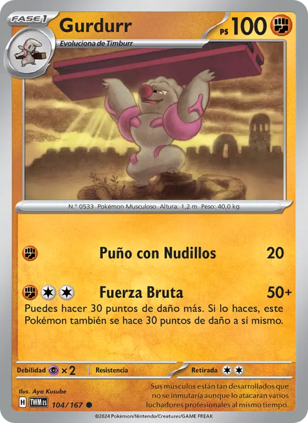 Gurdurr, Mascarada Crepuscular 104