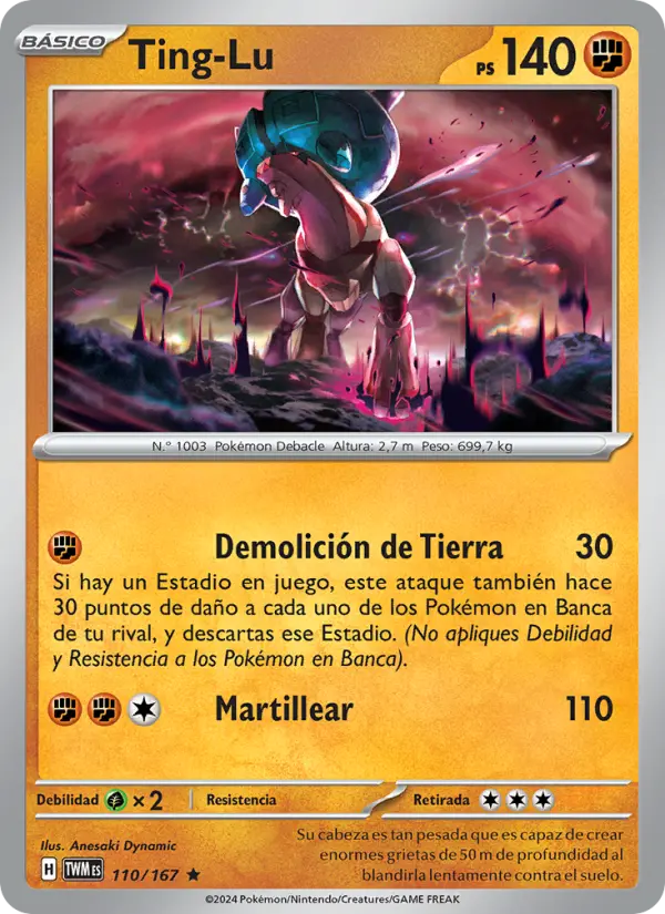 Ting-Lu, Mascarada Crepuscular 110