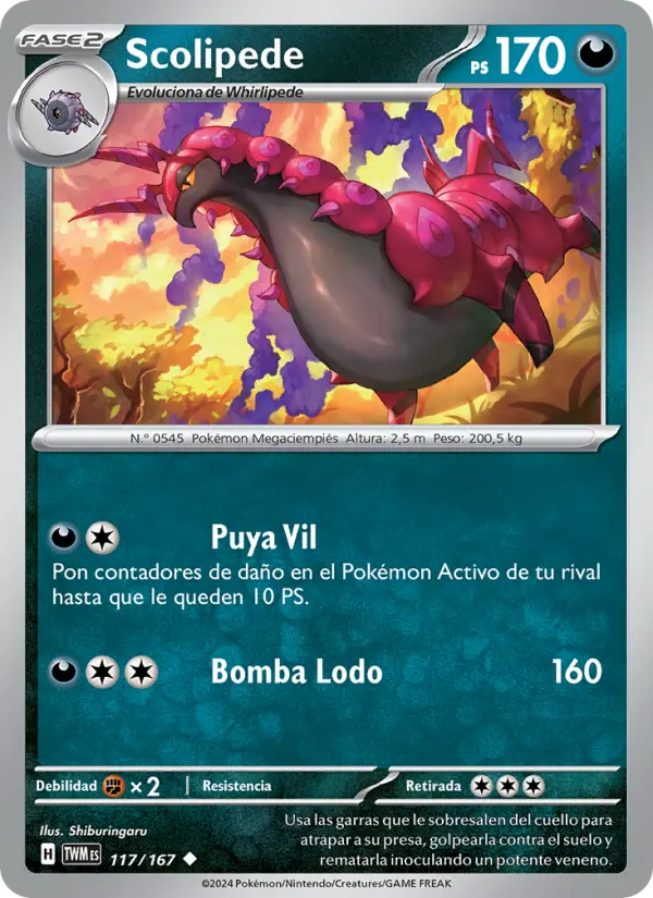 Scolipede, Mascarada Crepuscular 117