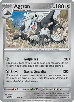 Aggron, Mascarada Crepuscular 122