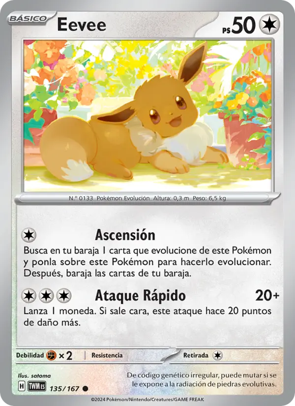 Eevee, Mascarada Crepuscular 135