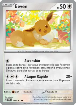 Eevee, Mascarada Crepuscular 135