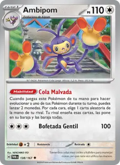 Ambipom, Mascarada Crepuscular 138