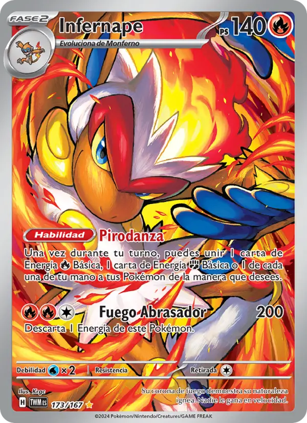 Infernape, Mascarada Crepuscular 173