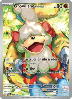 Growlithe de Hisui, Mascarada Crepuscular 181
