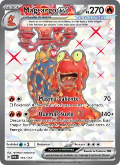 Magcargo ex, Mascarada Crepuscular 191