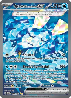 Ogerpon Máscara Fuente ex, Mascarada Crepuscular 213