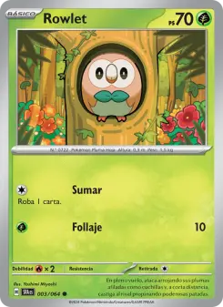 Rowlet, Fabula Sombría 003
