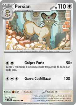 Persian, Fabula Sombría 049