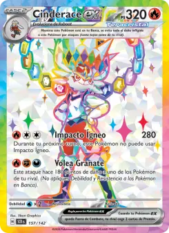 Cinderace ex, Corona Astral 157