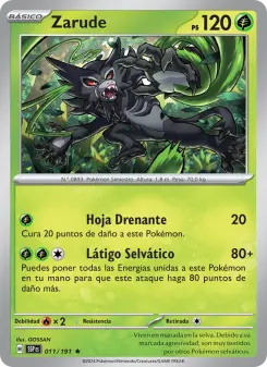 Zarude, Chispas Fulgurantes 011