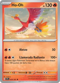 Ho-Oh, Chispas Fulgurantes 019