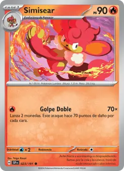 Simisear, Chispas Fulgurantes 023