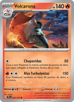 Volcarona, Chispas Fulgurantes 025