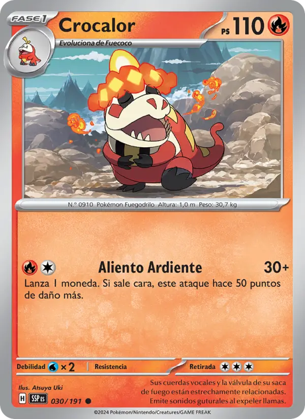 Crocalor, Chispas Fulgurantes 030