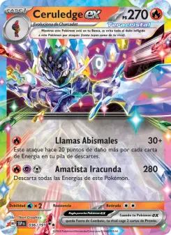 Ceruledge ex, Chispas Fulgurantes 036