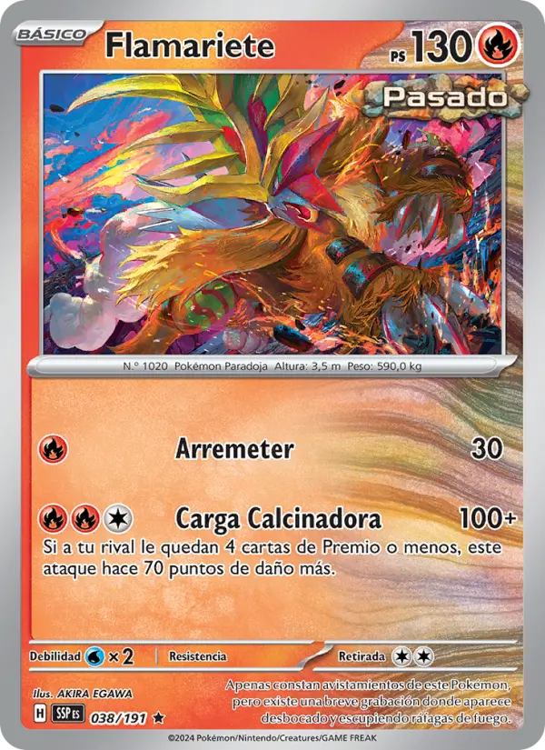 Flamariete, Chispas Fulgurantes 038