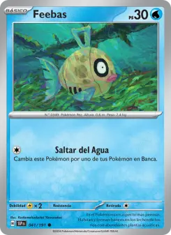 Feebas, Chispas Fulgurantes 041