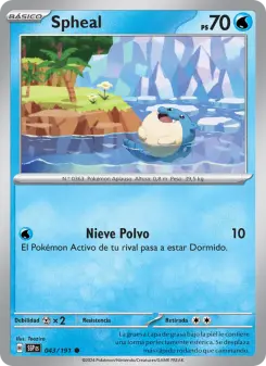 Spheal, Chispas Fulgurantes 043