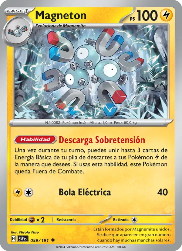 Magneton, Chispas Fulgurantes 059
