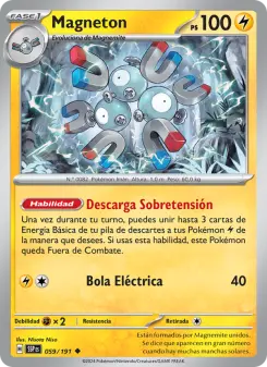 Magneton, Chispas Fulgurantes 059