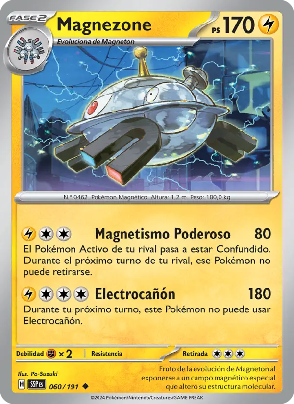Magnezone, Chispas Fulgurantes 060