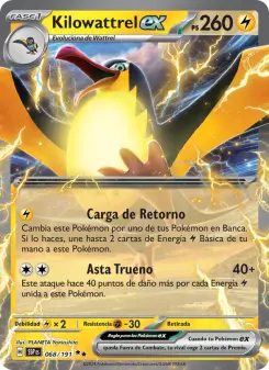 Kilowattrel ex, Chispas Fulgurantes 068