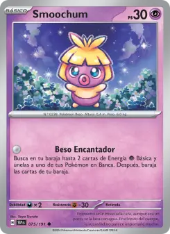 Smoochum, Chispas Fulgurantes 075