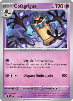 Cofagrigus, Chispas Fulgurantes 083
