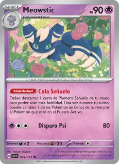 Meowstic, Chispas Fulgurantes 085