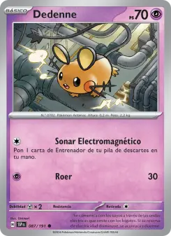 Dedenne, Chispas Fulgurantes 087