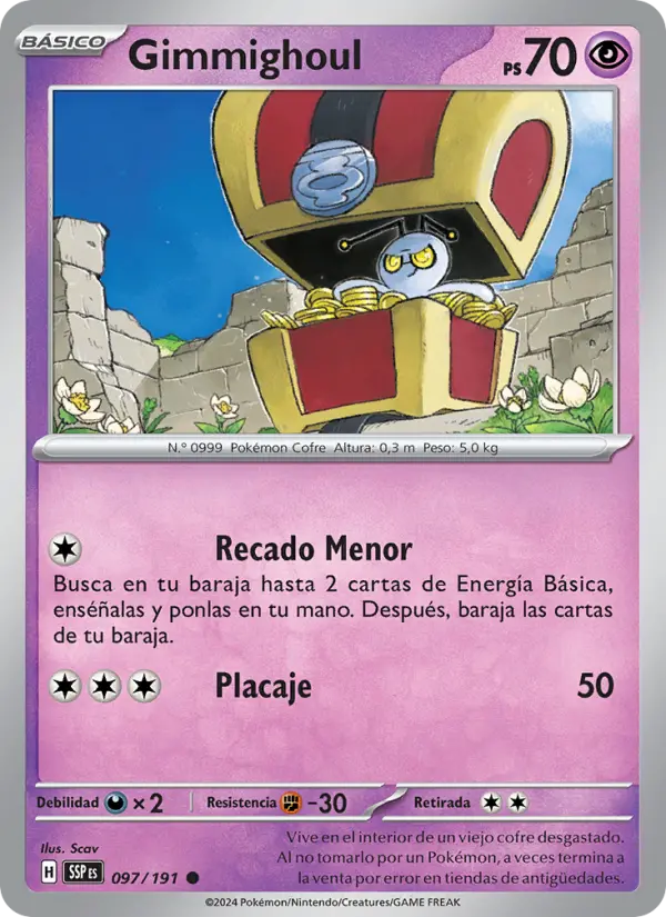 Gimmighoul, Chispas Fulgurantes 097