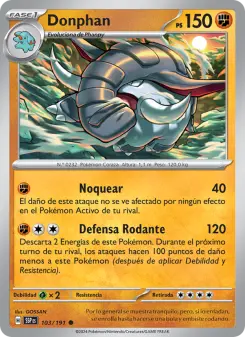 Donphan, Chispas Fulgurantes 103