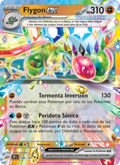 Flygon ex, Chispas Fulgurantes 106