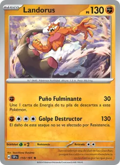 Landorus, Chispas Fulgurantes 110