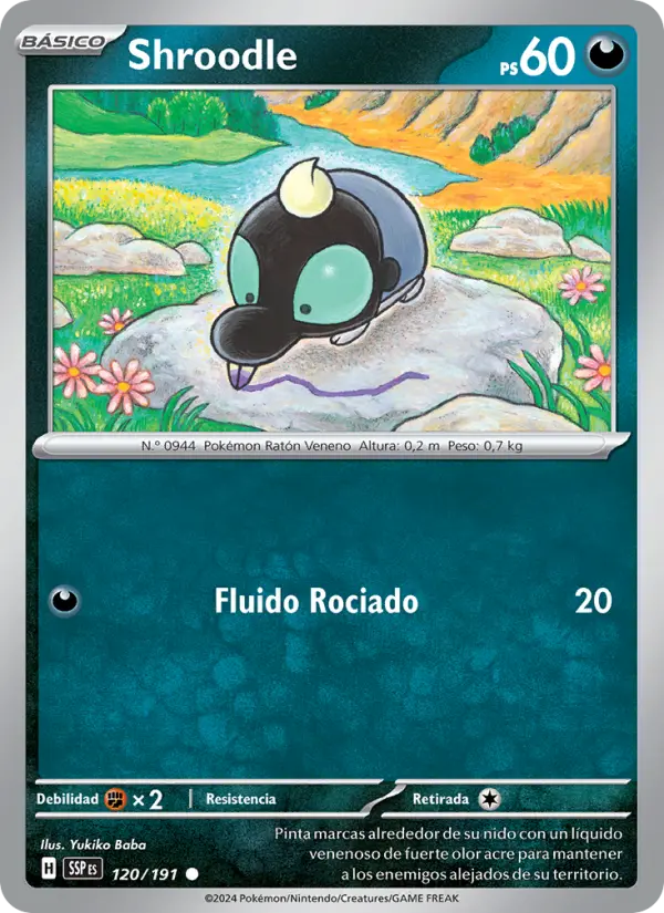 Shroodle, Chispas Fulgurantes 120