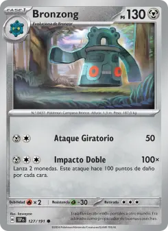 Bronzong, Chispas Fulgurantes 127