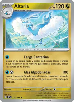 Altaria, Chispas Fulgurantes 134