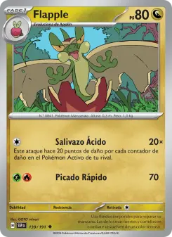 Flapple, Chispas Fulgurantes 139