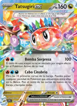 Tatsugiri ex, Chispas Fulgurantes 142