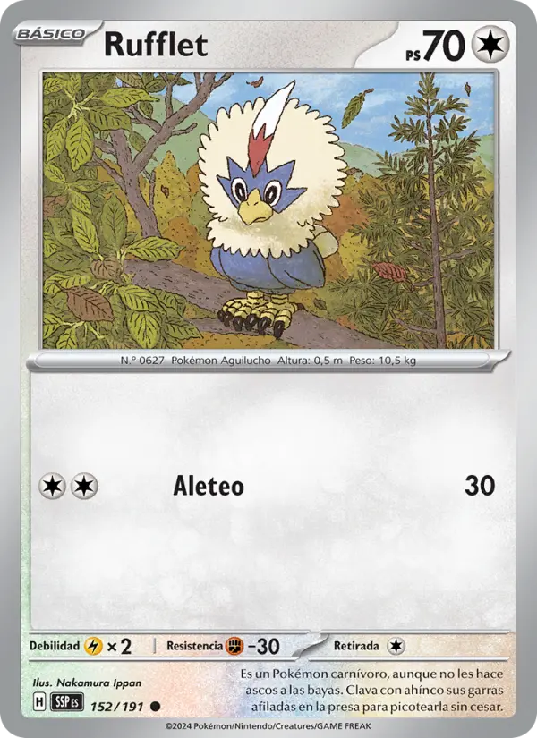 Rufflet, Chispas Fulgurantes 152