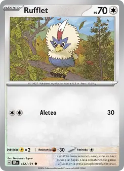 Rufflet, Chispas Fulgurantes 152