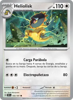 Heliolisk, Chispas Fulgurantes 155