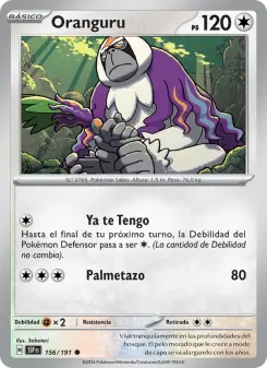 Oranguru, Chispas Fulgurantes 156