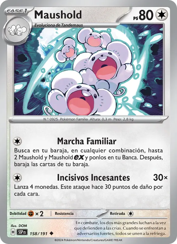 Maushold, Chispas Fulgurantes 158