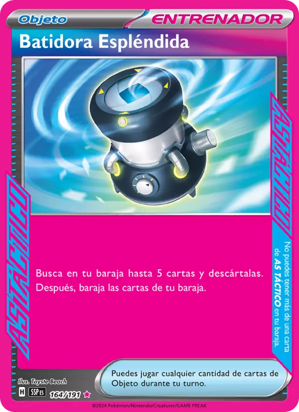 Batidora Espléndida, Chispas Fulgurantes 164